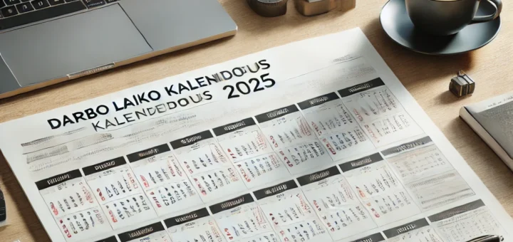 Darbo laiko kalendorius 2025: kaip planuoti darbo dienas ir atostogas?